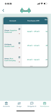 Compare Options Screenshot
