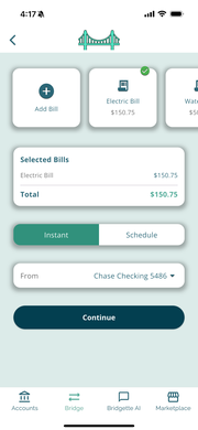 Pay Bills Screenshot